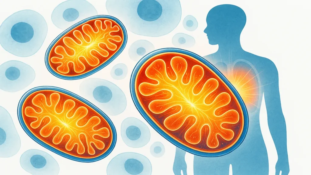 Mitochondria generating energy in the context of metabolic therapy